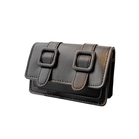 Mini Square Saddle Bags Y2K Buckle Handbag Shoulder Crossbody V :| - Picture 1 of 6